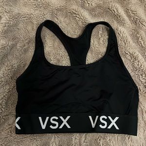 Black sports bra